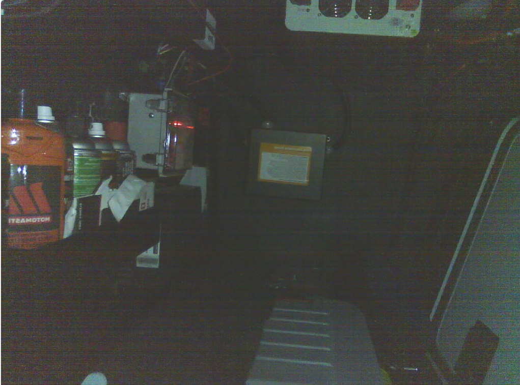 Interior surveillance camera sample