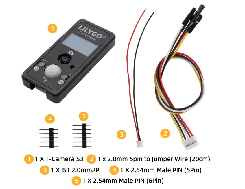ESP32 camera hardware